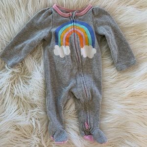 Rainbow Footie Pajamas